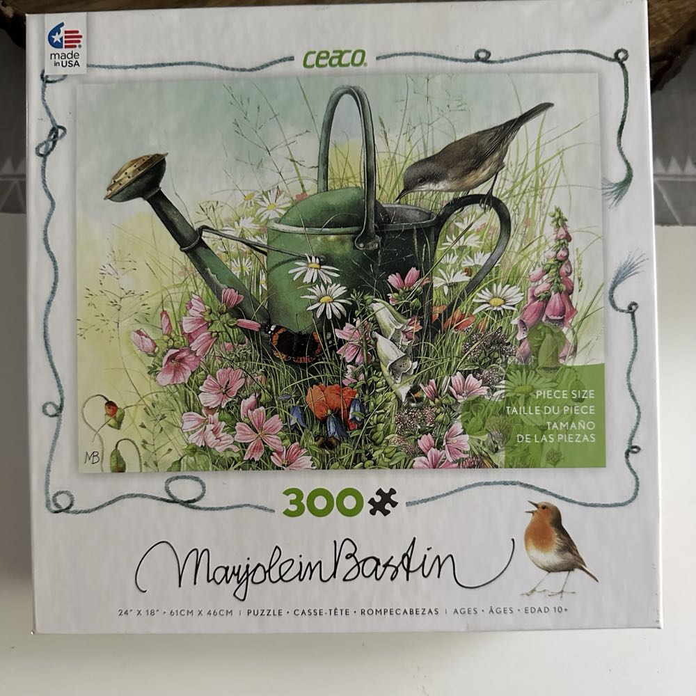 Watering Can - Ceaco puzzle collectible [Barcode 021081220743] - Main Image 2