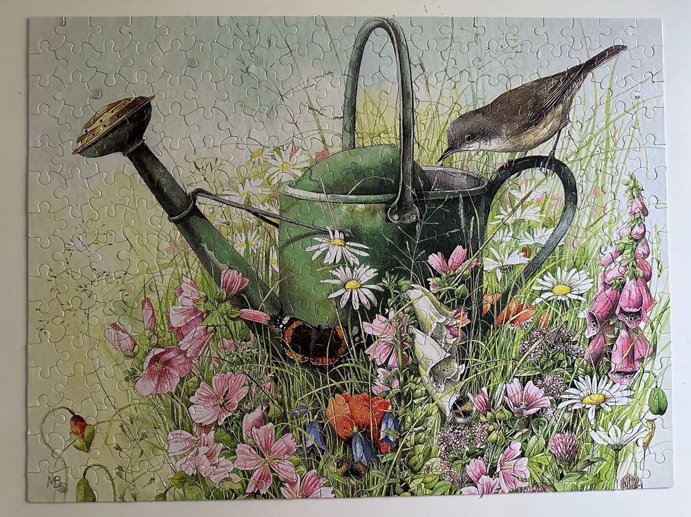 Watering Can - Ceaco puzzle collectible [Barcode 021081220743] - Main Image 3