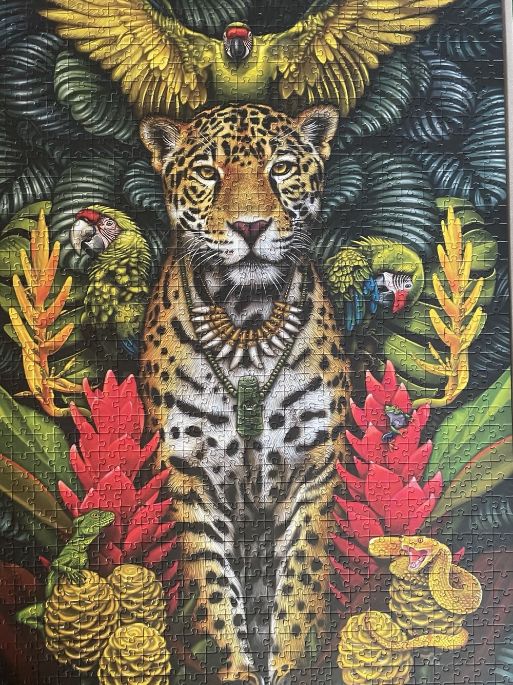 Legend Of The Jaguar Shaman - Art & Fable puzzle collectible [Barcode 850006234462] - Main Image 2