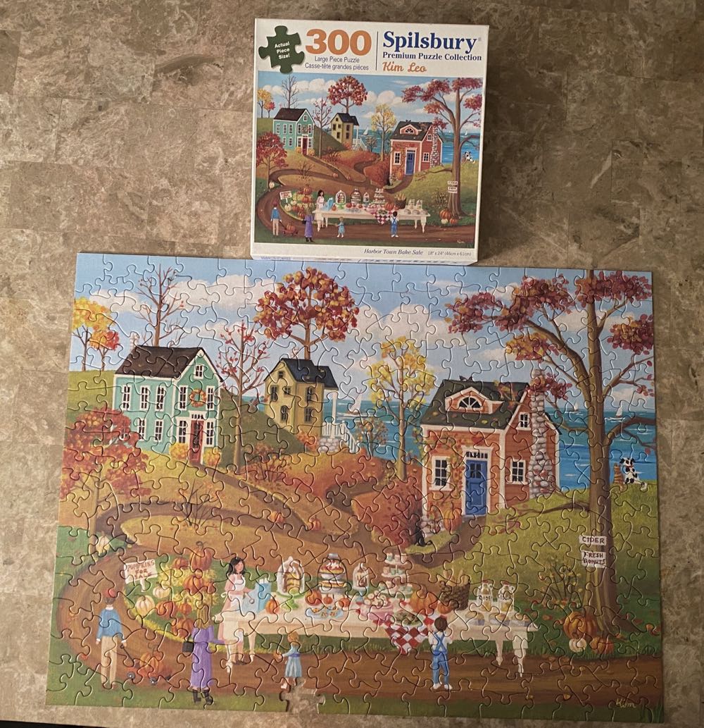 Harbor Town Bake Sale - Spilsbury Puzzle Co. puzzle collectible [Barcode 810061441854] - Main Image 2