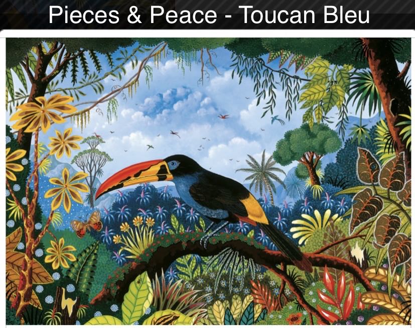 Pieces & Peace - Toucan Bleu - Pieces & Peace puzzle collectible - Main Image 1