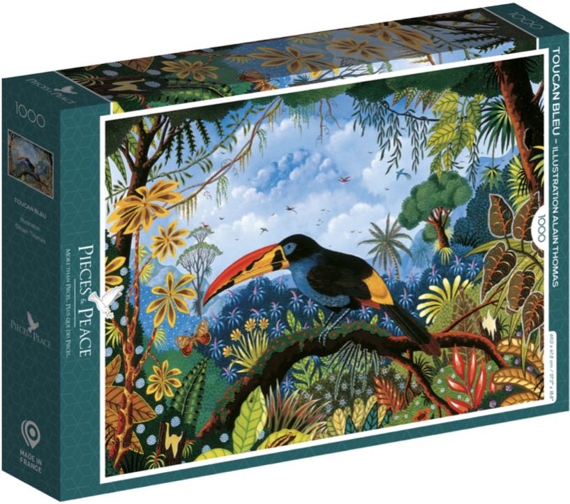 Pieces & Peace - Toucan Bleu - Pieces & Peace puzzle collectible - Main Image 2