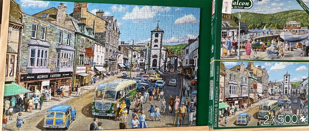 Bowness & Keswick - Falcon de luxe puzzle collectible [Barcode 8710126112380] - Main Image 2