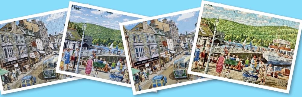 Bowness & Keswick - Falcon de luxe puzzle collectible [Barcode 8710126112380] - Main Image 4