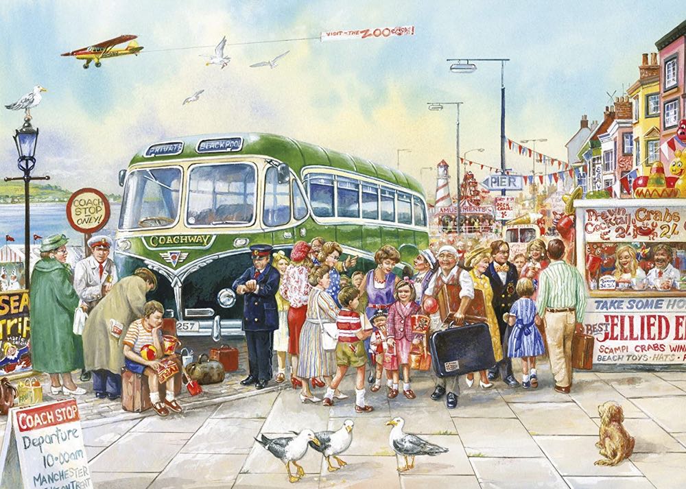 Coach Trip - Falcon de luxe puzzle collectible [Barcode 8710126100080] - Main Image 2