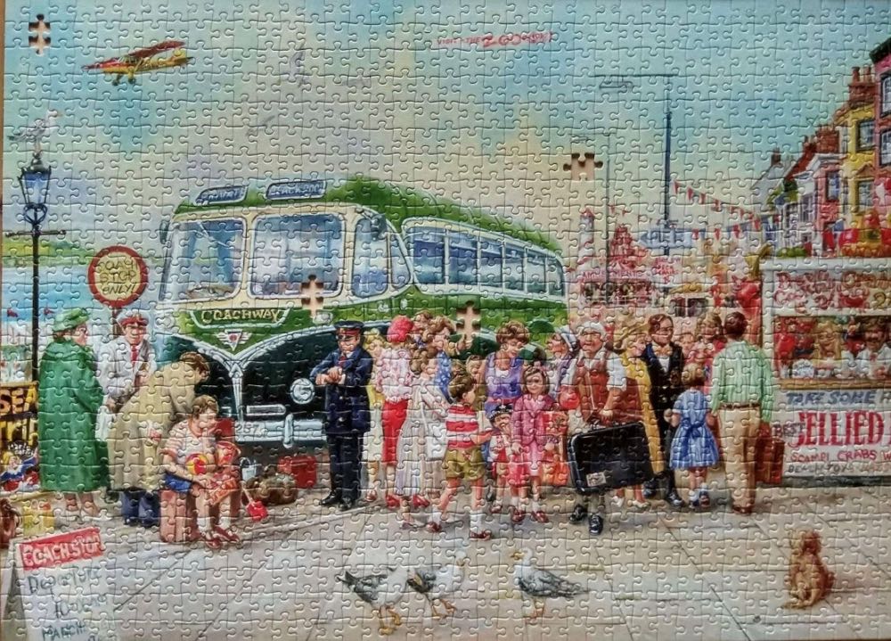 Coach Trip - Falcon de luxe puzzle collectible [Barcode 8710126100080] - Main Image 3