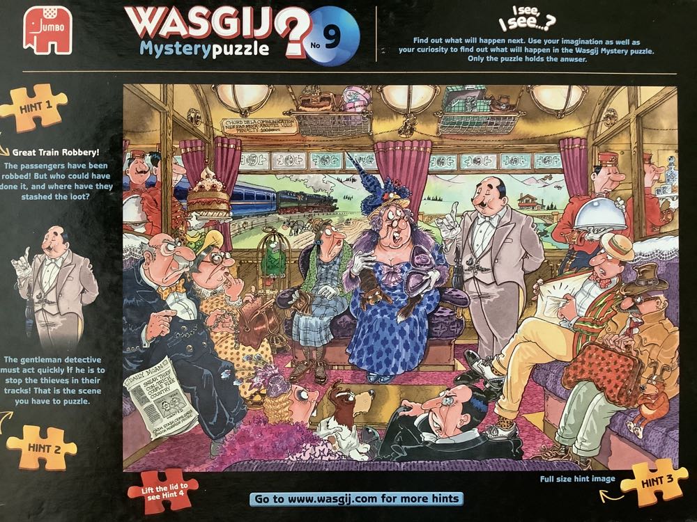 Wasgij Mystery Series Number 9 1000pcs Jigsaw Puzzle Complete - Jumbo puzzle collectible [Barcode 8710126173015] - Main Image 2