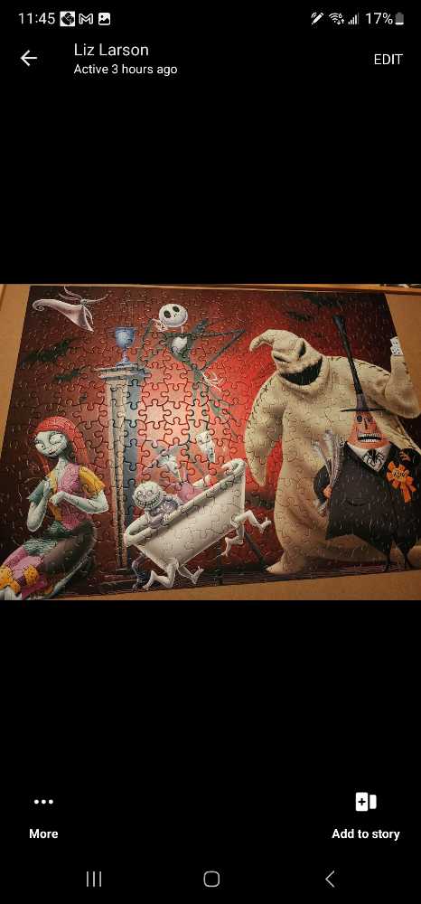 Nightmare Before Christmas - Oogie Boogie Bash - Ceaco puzzle collectible [Barcode 021081223324] - Main Image 2