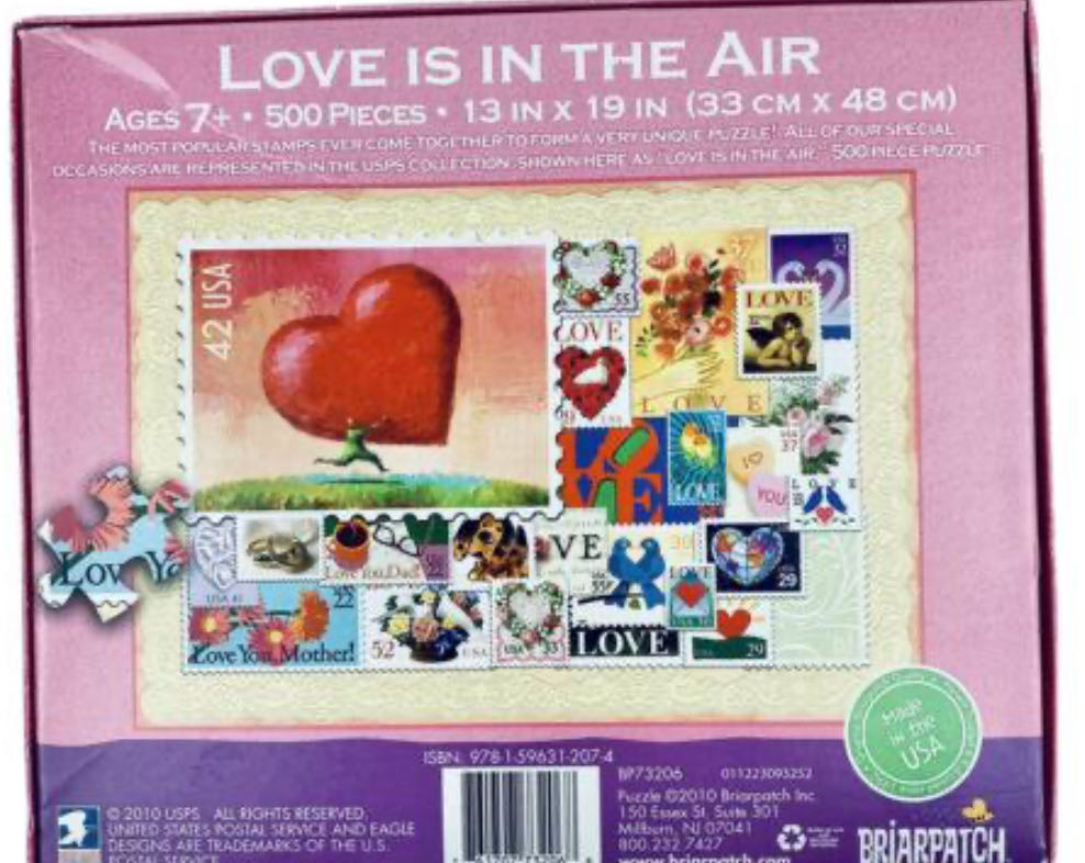 Love Is In The Air - Briarpatch puzzle collectible [Barcode 761707732068] - Main Image 2