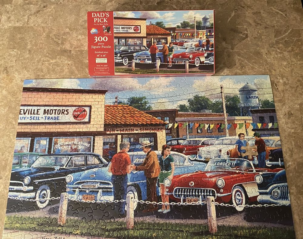 Dad’s Pick - SunsOut puzzle collectible [Barcode 796780399563] - Main Image 2
