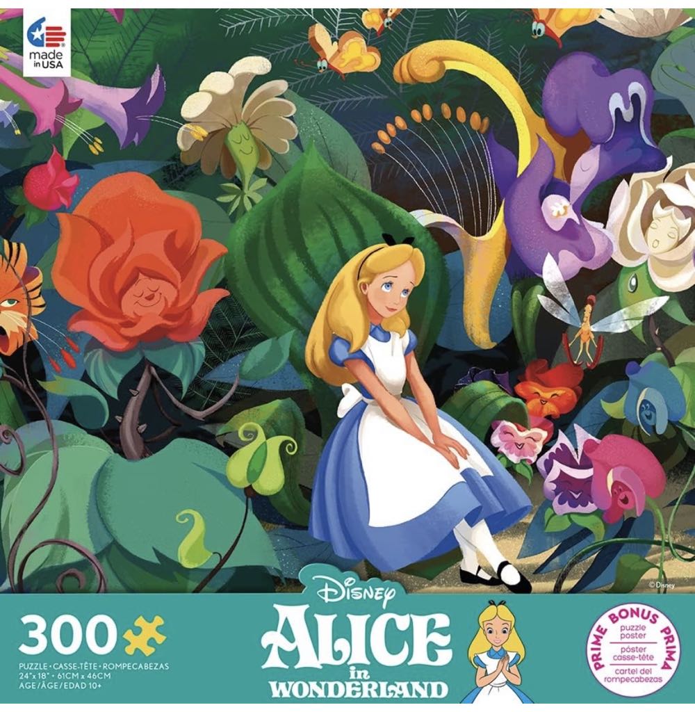 Alice In The Flowers - Ceaco puzzle collectible [Barcode 021081223348] - Main Image 2