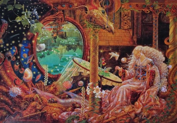 Embroidered Dreams - Falcon de luxe puzzle collectible [Barcode 8710126153505] - Main Image 2