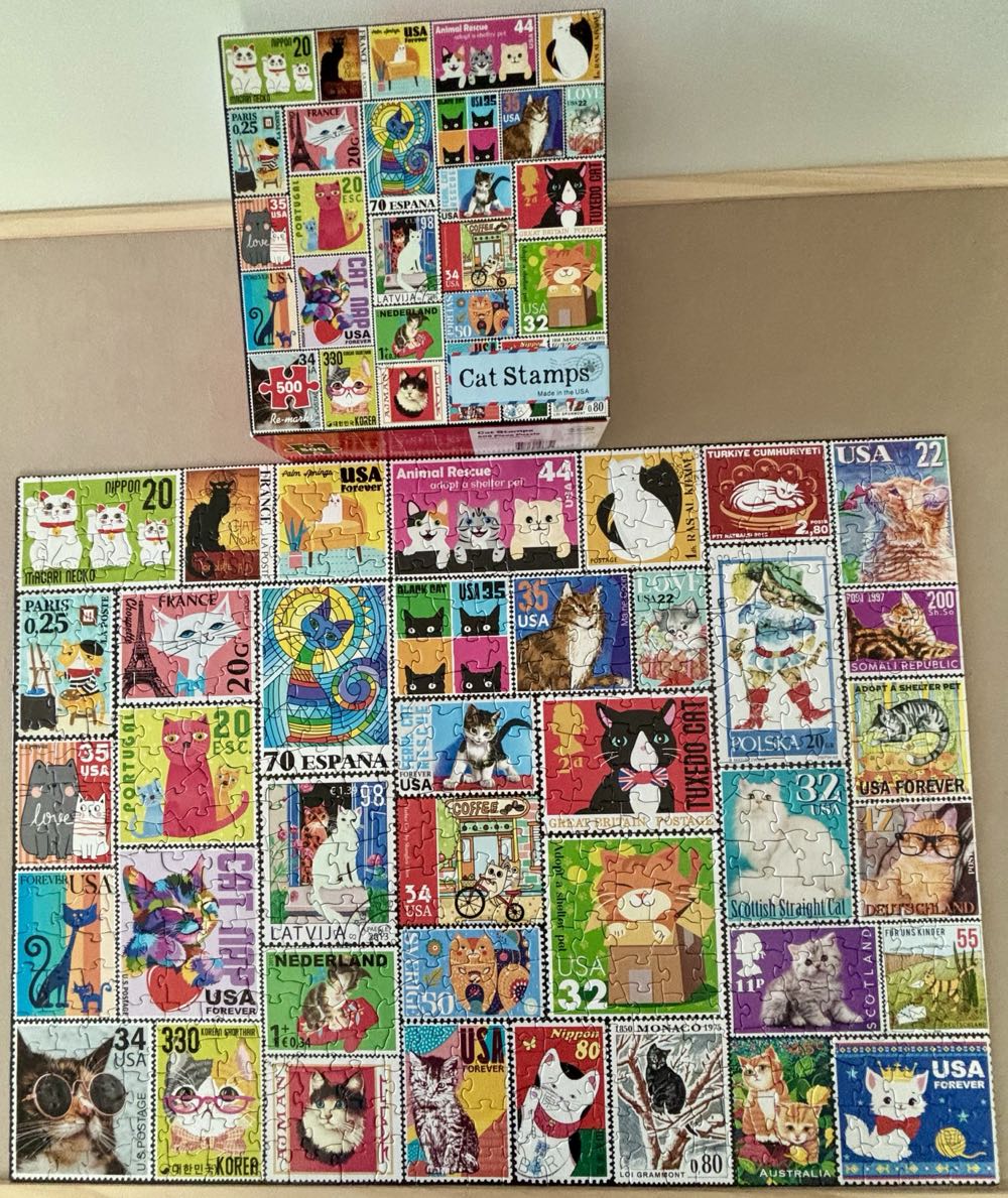 Cat Stamps✅🚫 - ReMarks puzzle collectible [Barcode 681410196851] - Main Image 4