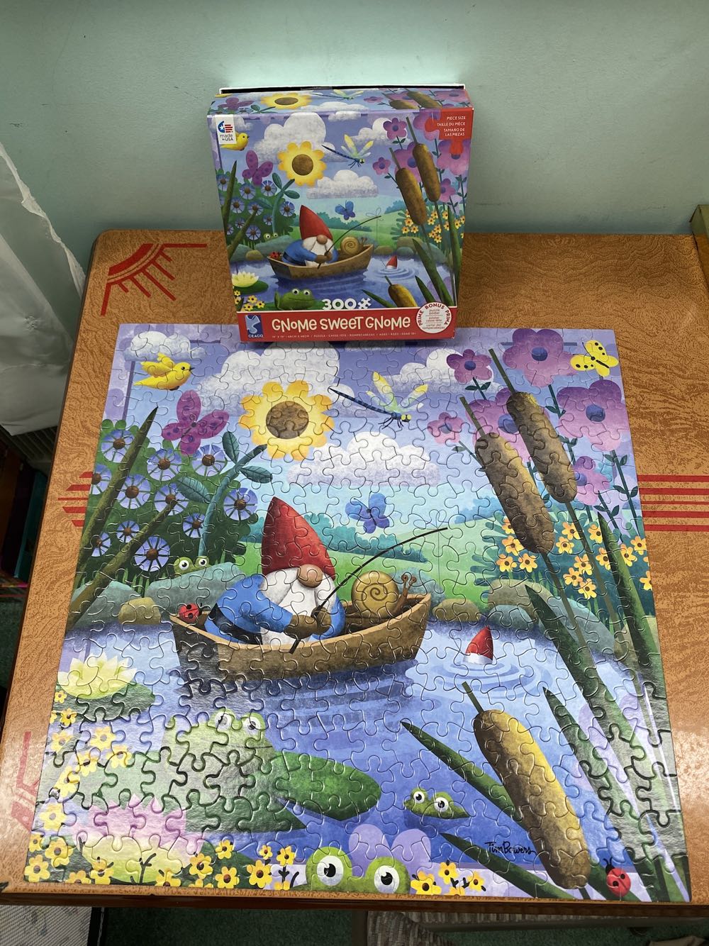 Canoe Lake - Ceaco puzzle collectible - Main Image 2