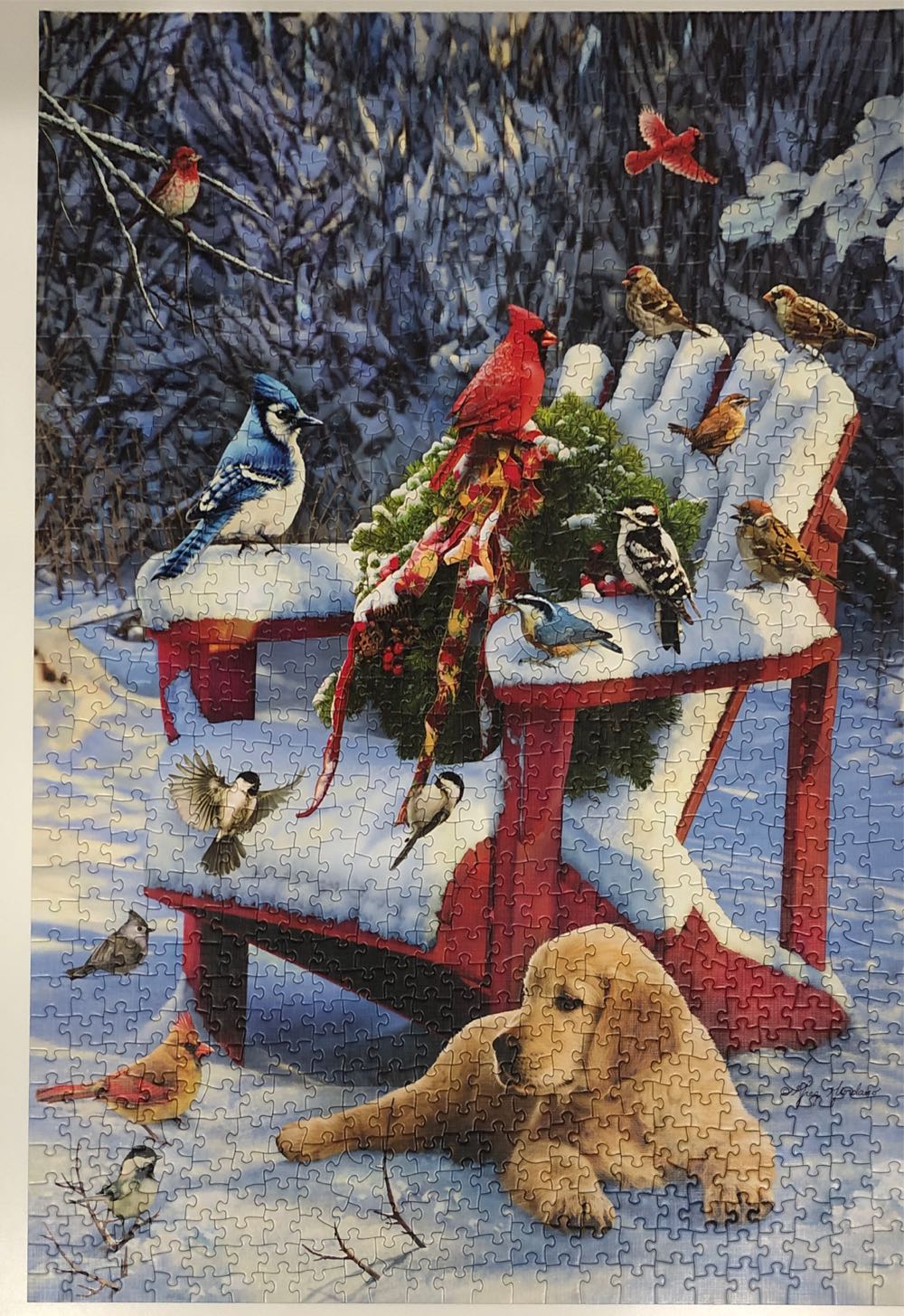 Warm Winter’s Day - Cobble Hill 🇺🇸 puzzle collectible [Barcode 625012572323] - Main Image 2