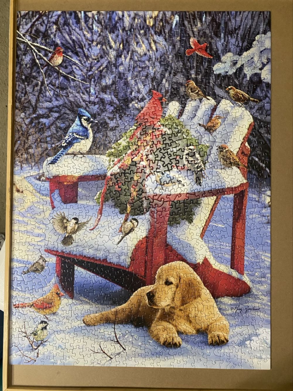 Warm Winter’s Day - Cobble Hill 🇺🇸 puzzle collectible [Barcode 625012572323] - Main Image 4