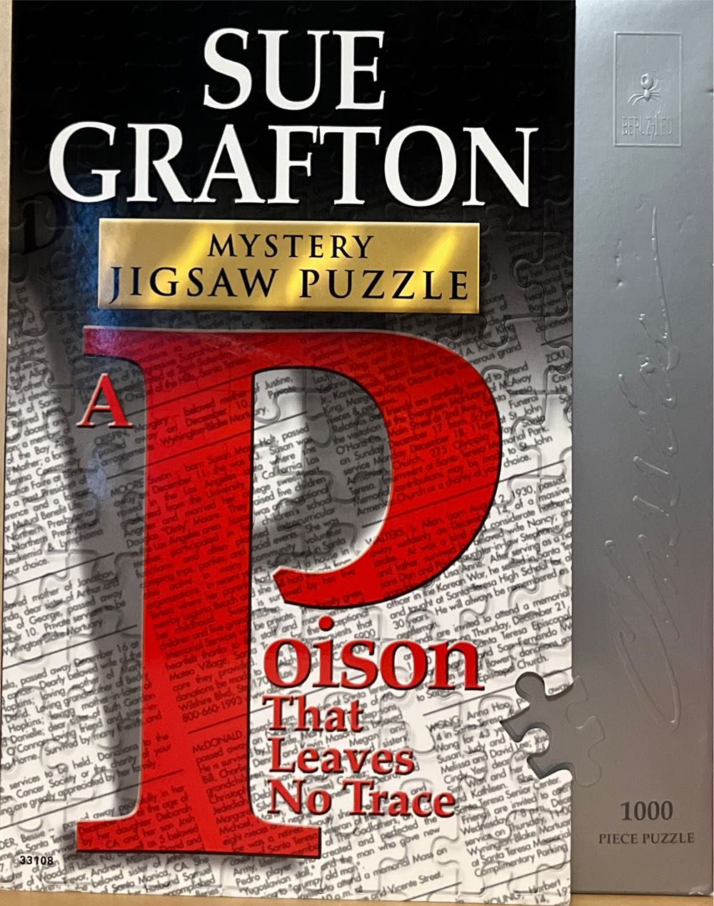 NFS Mystery Jigsaw: Poison That Leaves A Trace - BePuzzled Mystery 🚫 puzzle collectible [Barcode 023332331086] - Main Image 2