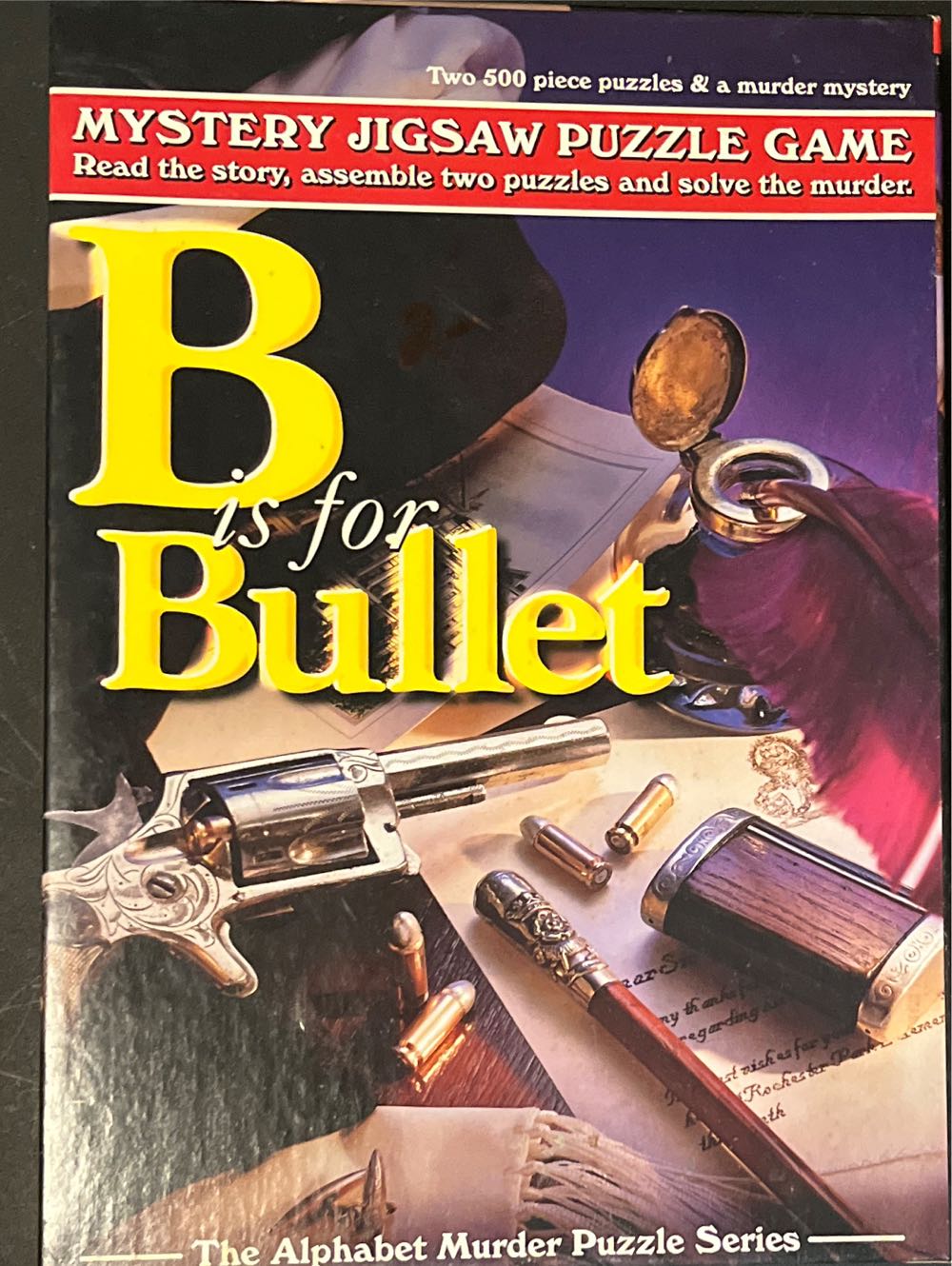 NFS Mystery Jigsaw ‘B’ Is For Bullet - Bepuzzled ABC puzzle collectible [Barcode 018886071021] - Main Image 1