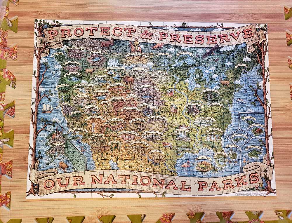 Protect and Preserve USA - Ravensburger 🇺🇸 puzzle collectible [Barcode 4005556820900] - Main Image 2