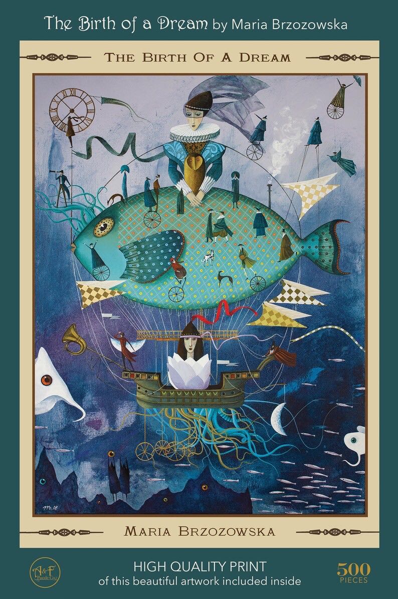 The Birth Of A Dream - Art & Fable puzzle collectible - Main Image 2