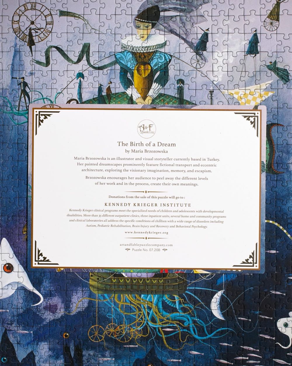 The Birth Of A Dream - Art & Fable puzzle collectible - Main Image 3