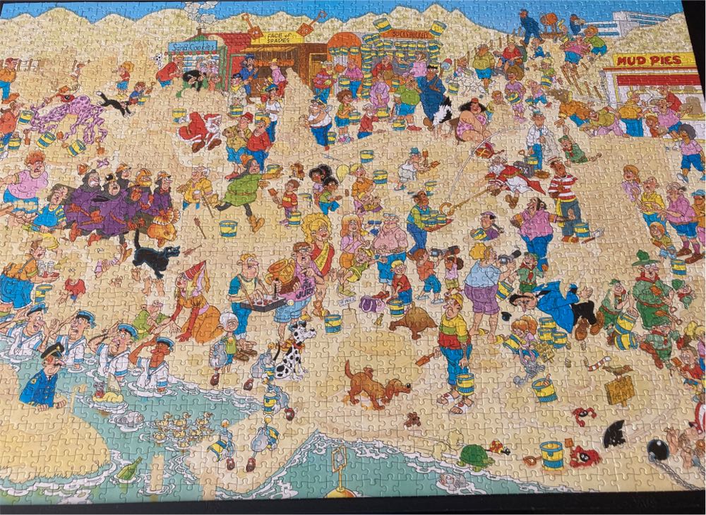 Zandsculpturen - Jumbo JVH puzzle collectible [Barcode 8710126200728] - Main Image 2