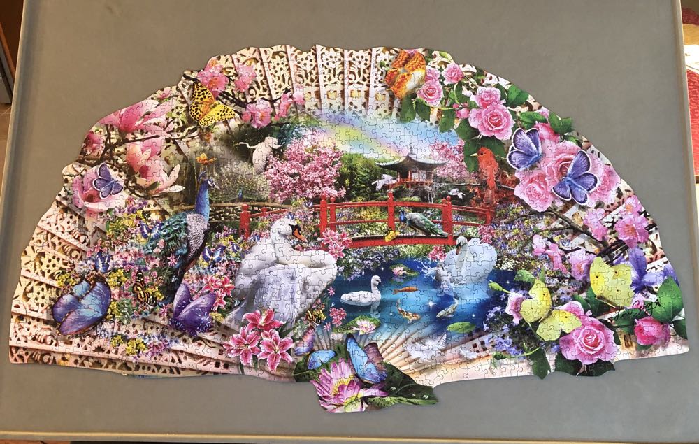 Swan Bridge - SunsOut puzzle collectible [Barcode 796780970847] - Main Image 2