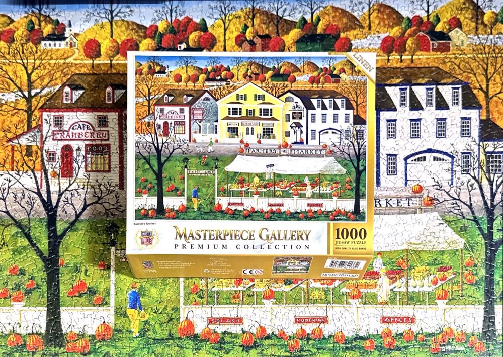 Farmer’s Market - MasterPieces puzzle collectible [Barcode 705988821332] - Main Image 3