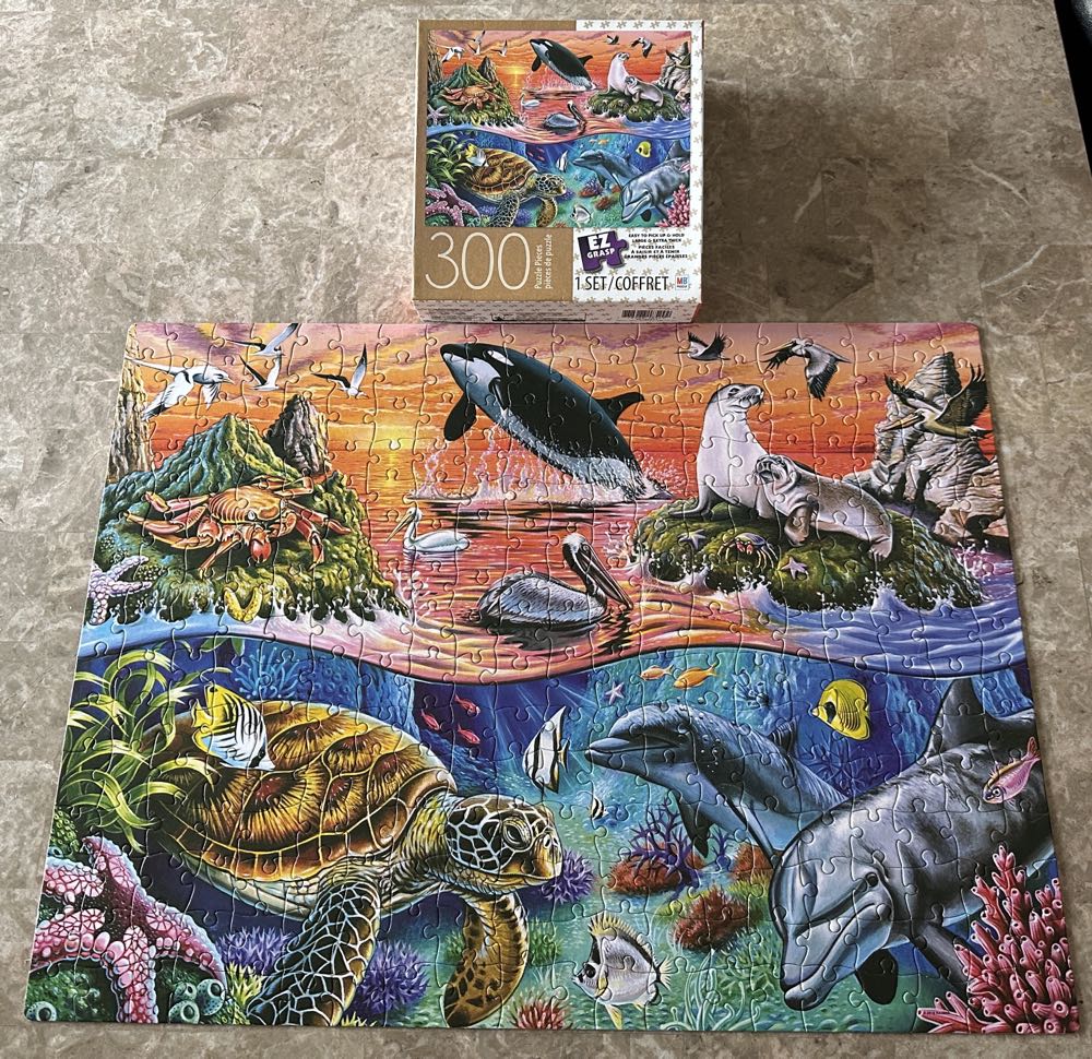 Ocean Gathering - MB Puzzle puzzle collectible [Barcode 778988185292] - Main Image 2