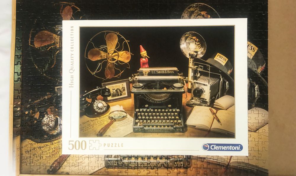 The Typewriter - Clementini puzzle collectible [Barcode 8005125350407] - Main Image 3