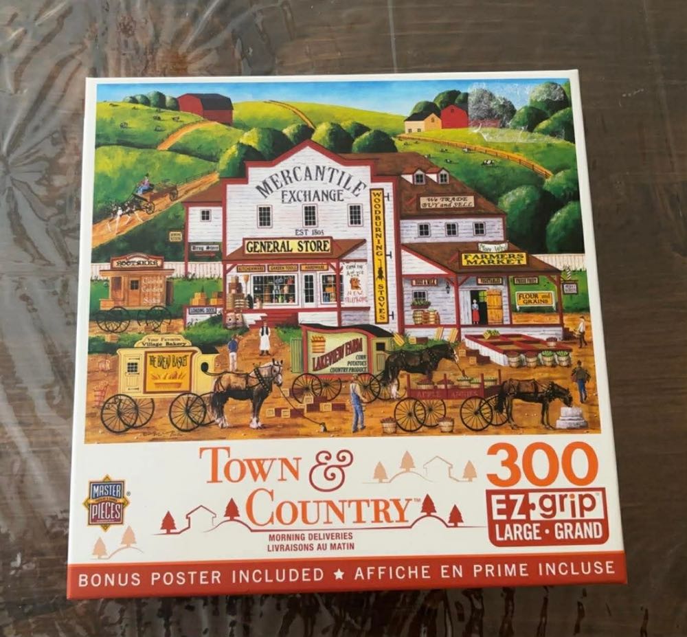 Morning Deliveries - Masterpieces, Inc. puzzle collectible [Barcode 705988502989] - Main Image 2