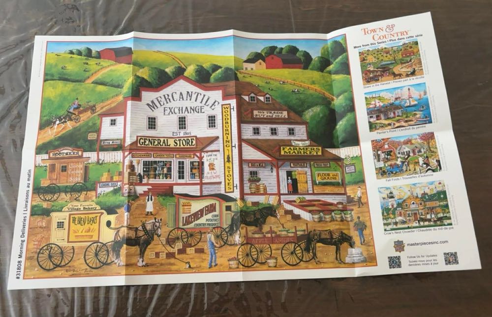 Morning Deliveries - Masterpieces, Inc. puzzle collectible [Barcode 705988502989] - Main Image 3