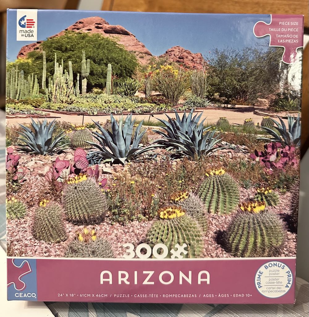 Arizona - Ceaco puzzle collectible [Barcode 021081223102] - Main Image 2
