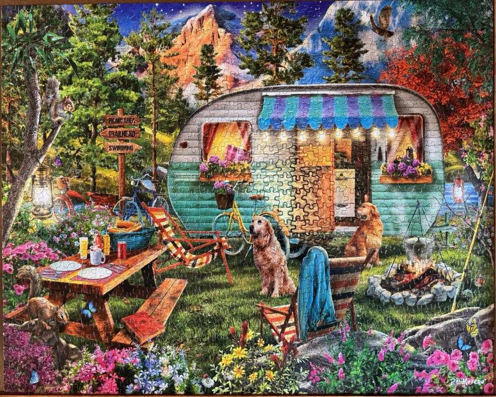 Camper - Seth - White Mountain puzzle collectible - Main Image 2