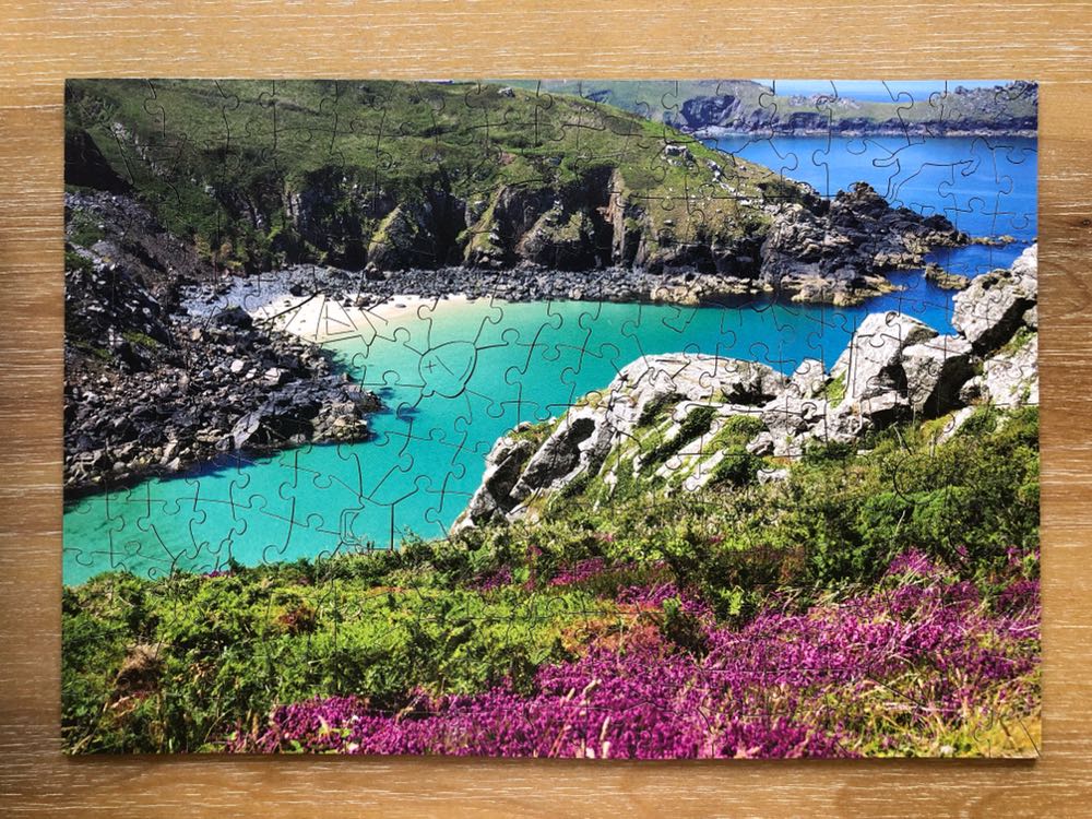 Turquoise Waters At Zennor Head, Cornwall (C,S) - Wentworth Wooden Puzzles puzzle collectible [Barcode 6050265369729] - Main Image 2