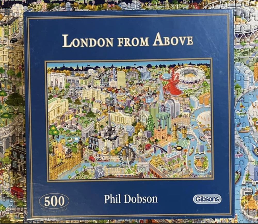 London From Above - Gibsons puzzle collectible [Barcode 5012269030525] - Main Image 4