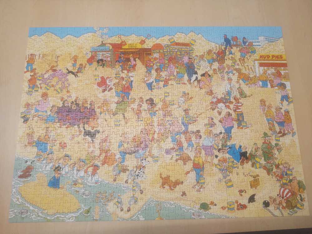 Zandsculpturen 20071 - Jumbo puzzle collectible [Barcode 8710126200711] - Main Image 2