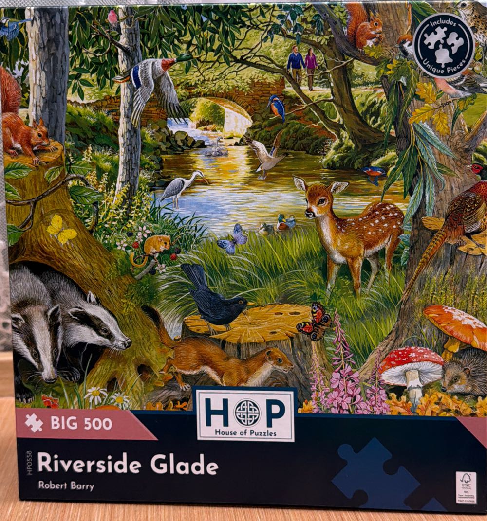 Riverside Glade - House Of Puzzles puzzle collectible [Barcode 5060002005491] - Main Image 2