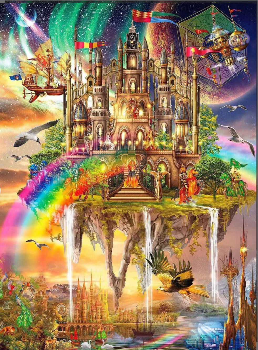 Rainbow Castle - Art Puzzle puzzle collectible [Barcode 8682450140752] - Main Image 2