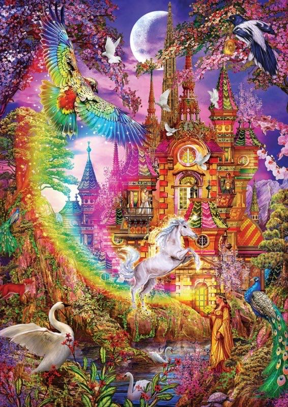 Rainbow Castle - Art Puzzle puzzle collectible [Barcode 8682450140752] - Main Image 4