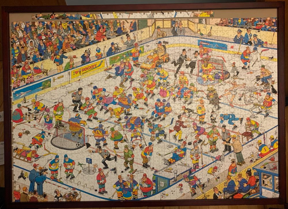 Ice Hockey - Jumbo puzzle collectible [Barcode 8710126006825] - Main Image 3