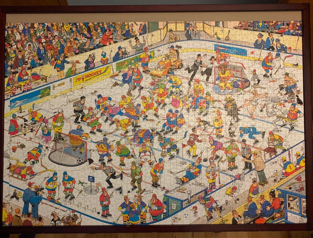 Ice Hockey - Jumbo puzzle collectible [Barcode 8710126006825] - Main Image 4