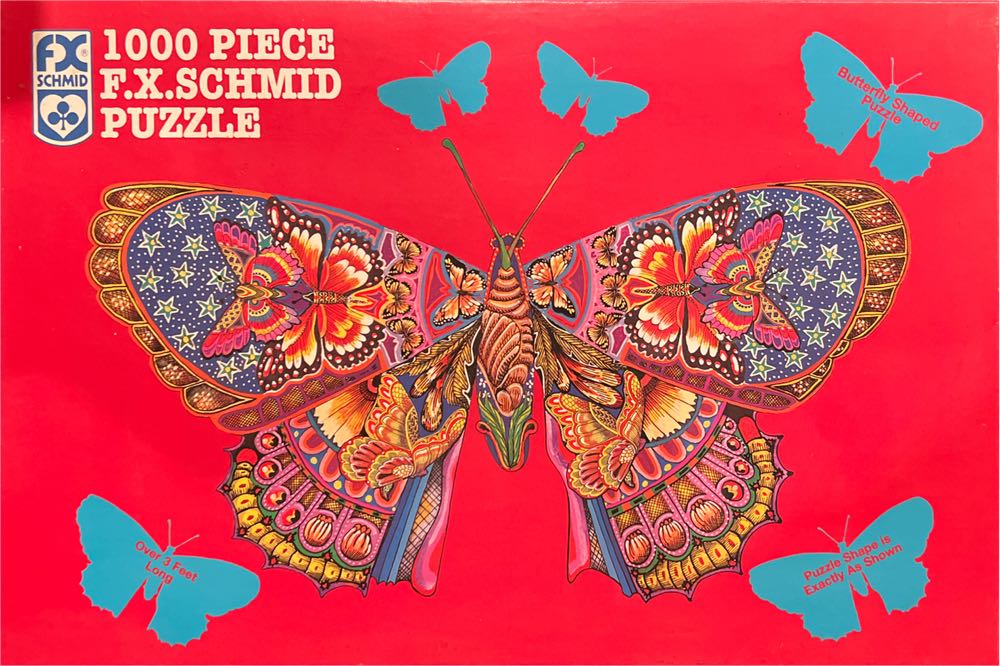 Metamorphosis Butterfly - FX Schmid puzzle collectible [Barcode 099252981519] - Main Image 1