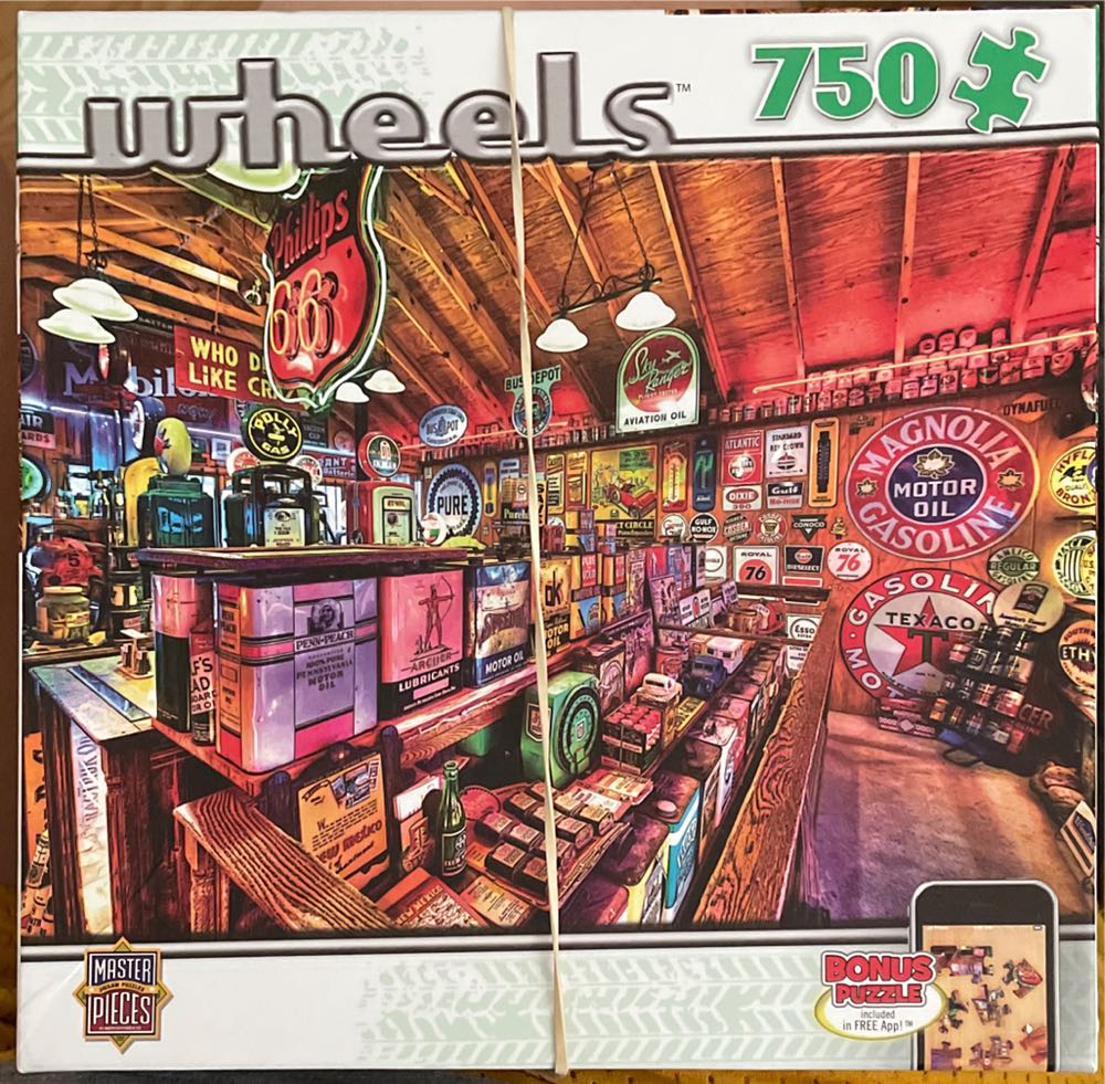 Vintage Pickers - Master Pieces Wheels puzzle collectible [Barcode 705988614101] - Main Image 1