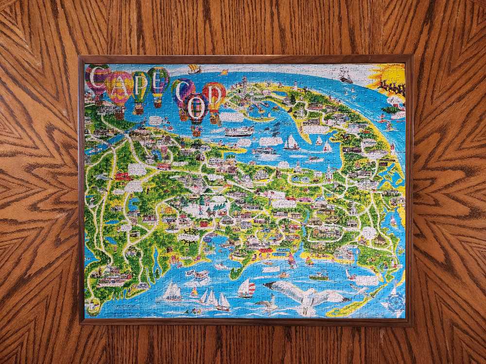 ZZ - Cape Cod (TRADED) - White Mountain puzzle collectible - Main Image 2