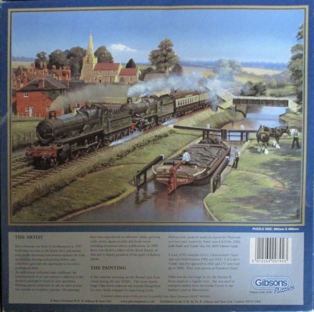 Sharing The Moment (-1) - Gibsons puzzle collectible [Barcode 5012269007923] - Main Image 3