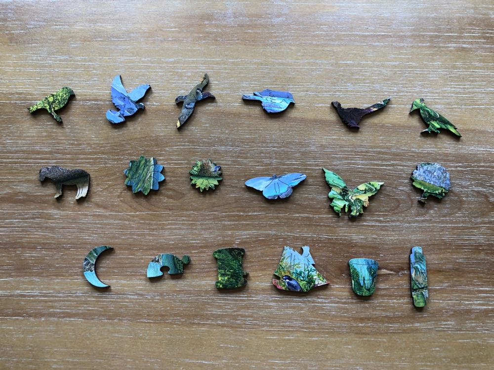 The Rich Tapestry Of Life (C,S) - Wentworth Wooden Puzzles puzzle collectible [Barcode 6050265358693] - Main Image 2