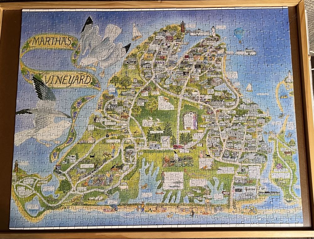 Martha’s Vineyard - White Mountain Graphics puzzle collectible - Main Image 2