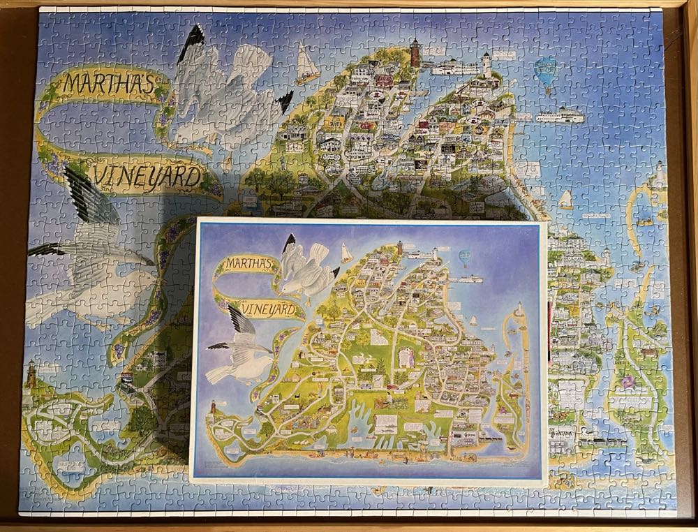 Martha’s Vineyard - White Mountain Graphics puzzle collectible - Main Image 3