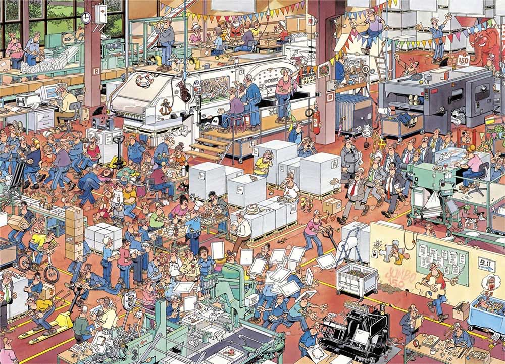  Puzzelfabriek - Jumbo puzzle collectible - Main Image 2